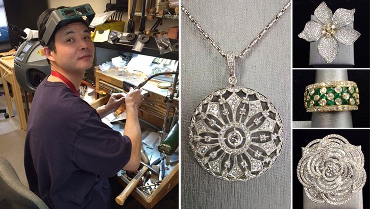 jewelry repair Carl Chan of Select Trading Studio