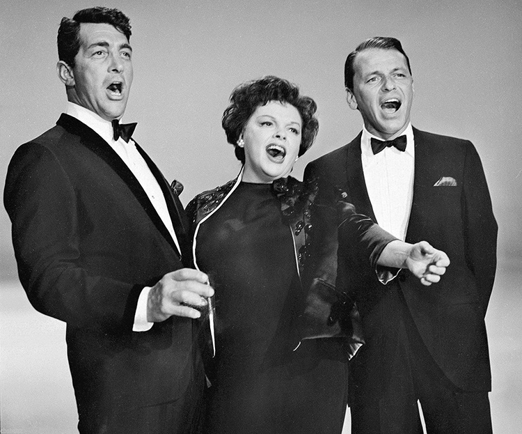 Dean Martin, Judy Garland, Frank Sinatra