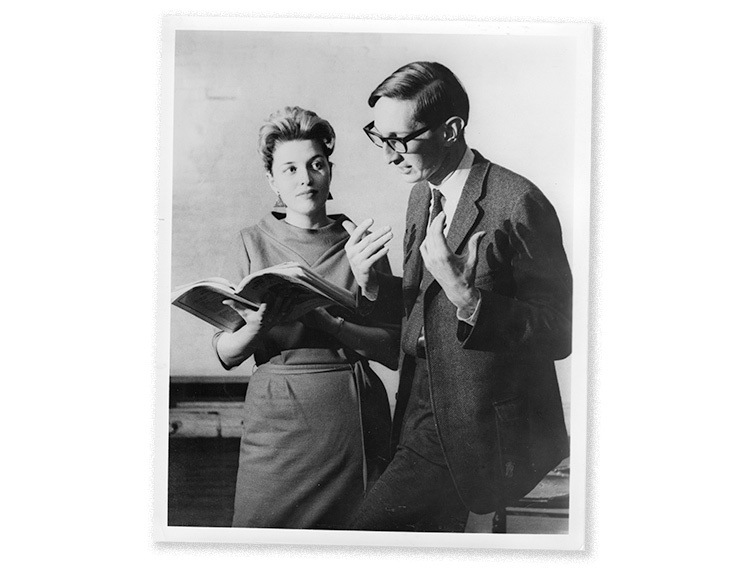 Ian Strasfogel and soprano Carolyn Heafner