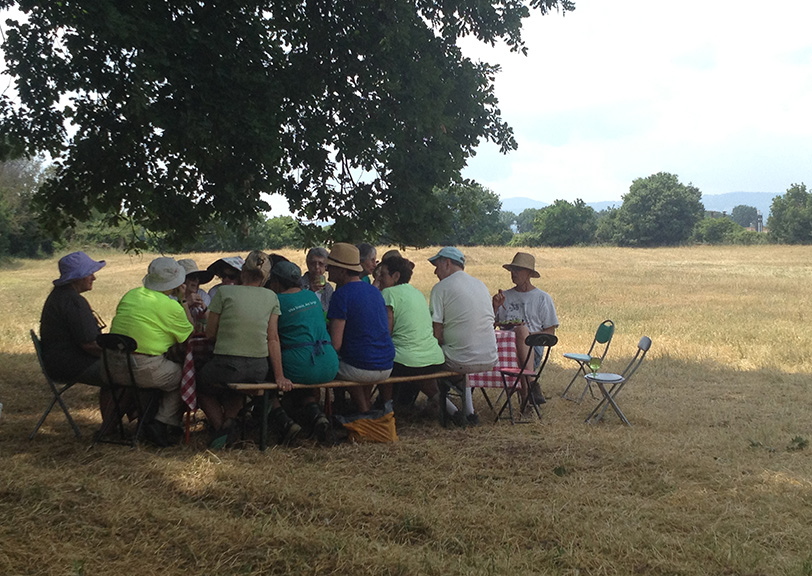 Lunch in Tuscany