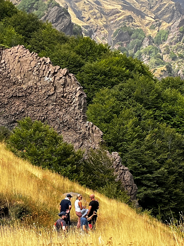 Hiking on Mt. Etna, Sicily